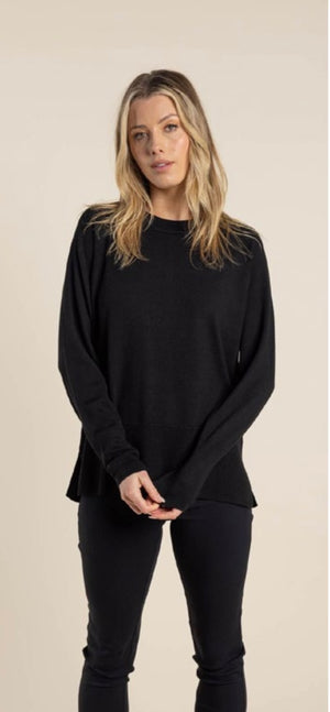 Merino Wool Knit Black