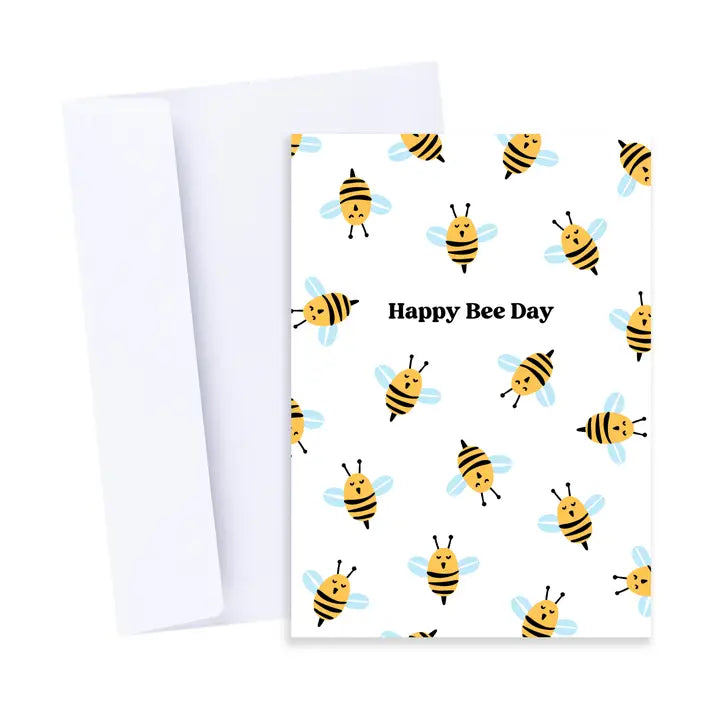 Happy Bee Day Card