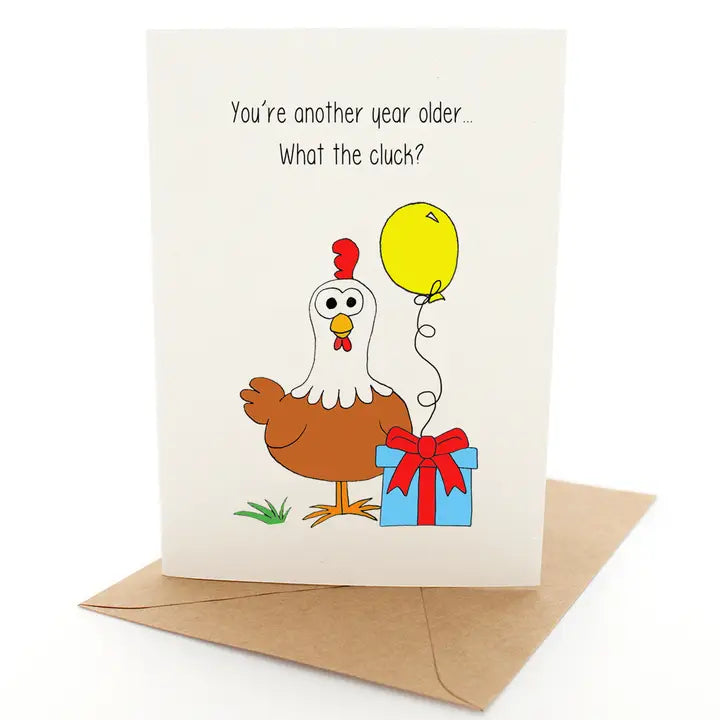 Punny Clucker Card