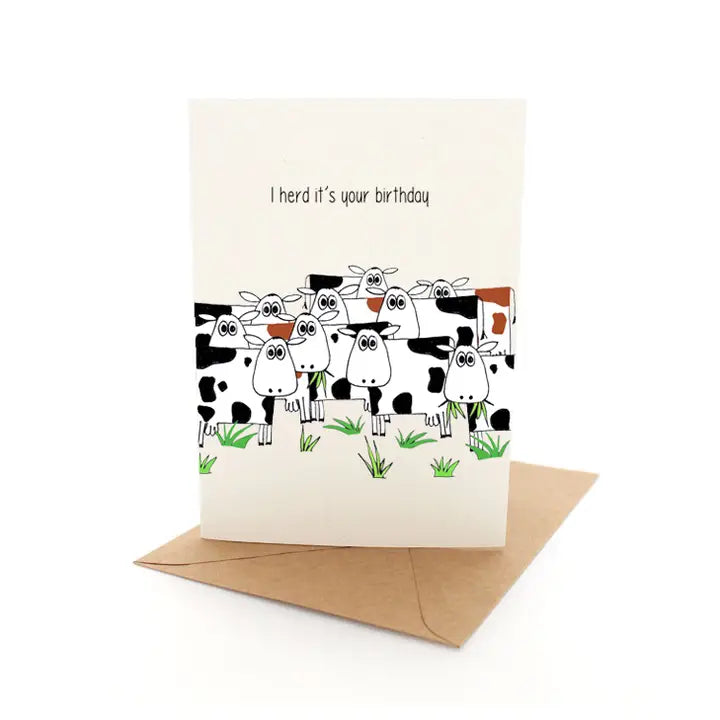 Punny Herd Card