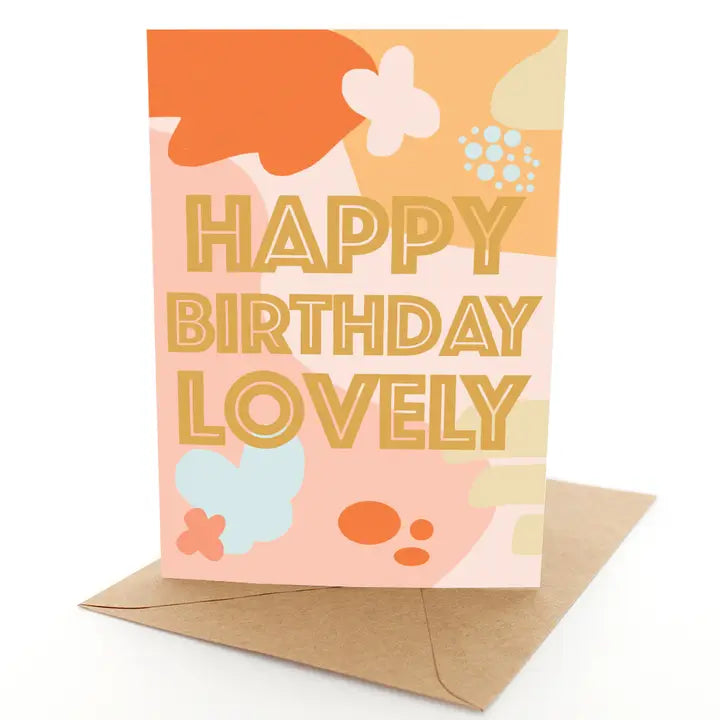 Happy Birthday Lovely Card