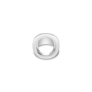 Sterling Silver Large Open Circle Ring