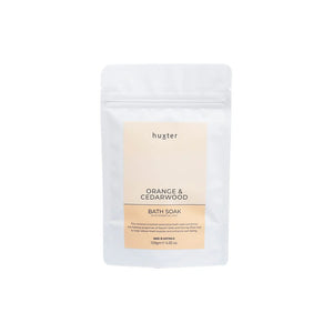 Bath Soak 120gm - Pastel Orange - Orange & Cedarwood